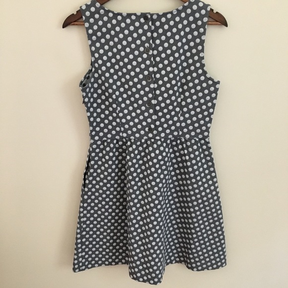 The Limited Polka Dot A-Line Dress, Sz 8 - Picture 2 of 6